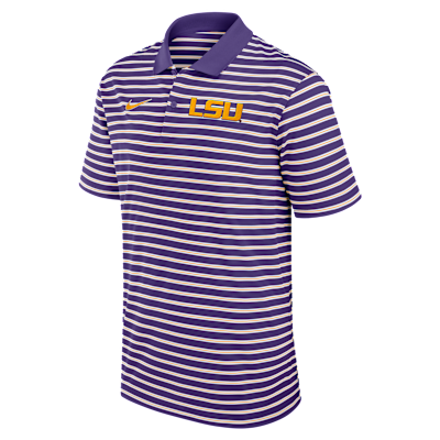 LSU Tigers Primetime Victory Striped Men's Nike Dri-FIT